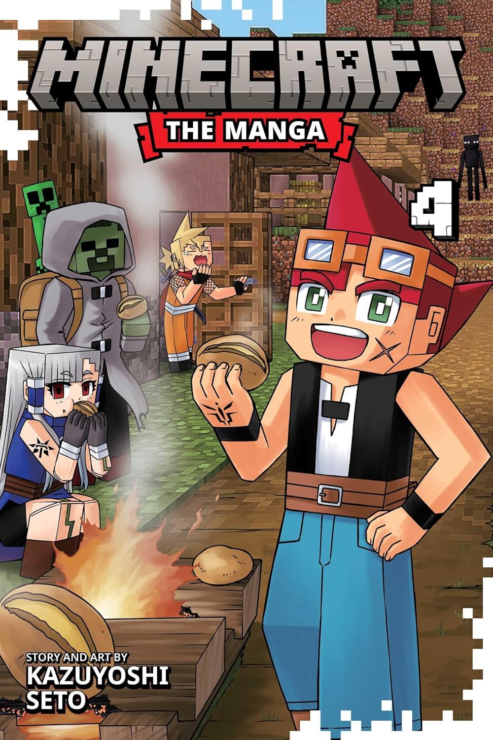 Minecraft: The Manga Vol. 4 — book cover