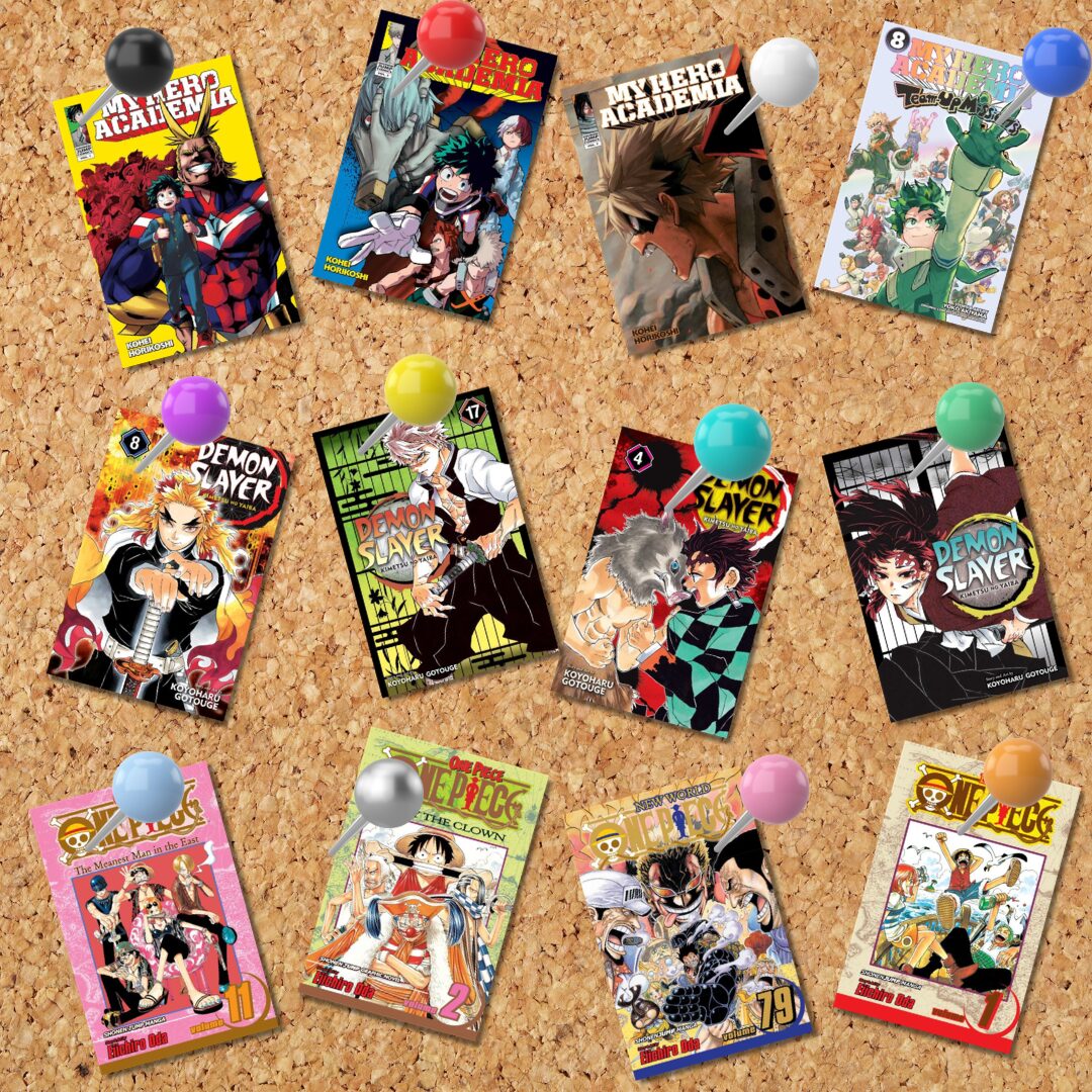 Popular Manga Series pinboard
