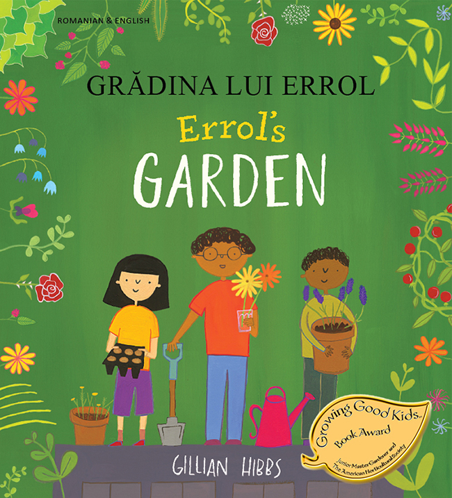 Romanian: Errol's Garden — book cover