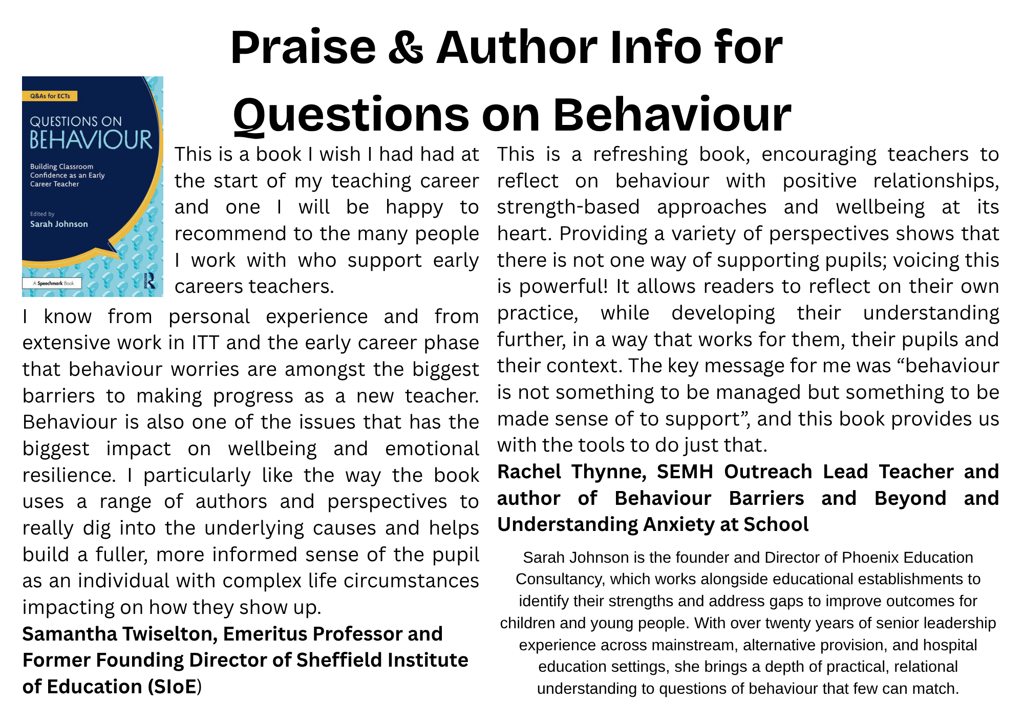 Behaviour