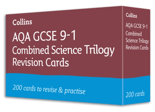 AQA GCSE Combined Science Revision Cards — book cover
