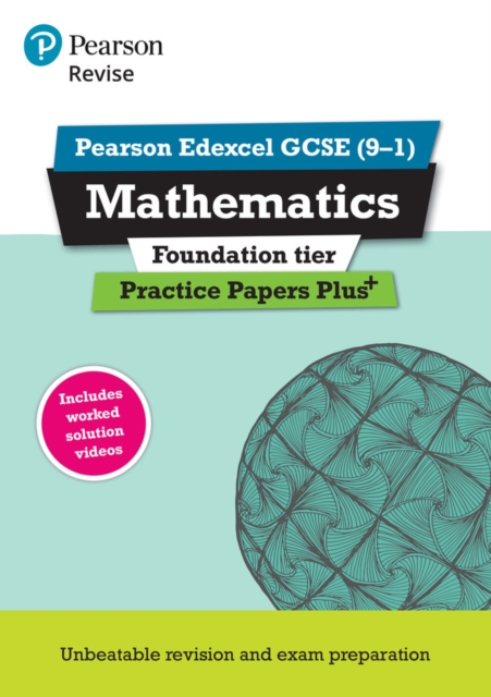 Pearson REVISE Edexcel GCSE (9-1) Maths Foundation Practice Papers Plus: For 2025 and 2026 exams — book cover