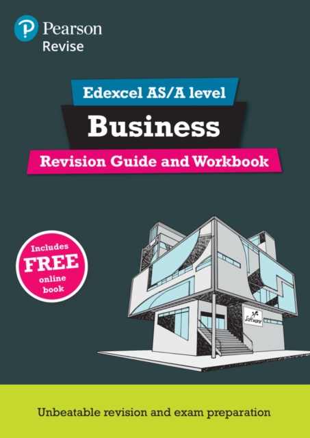 Pearson REVISE Edexcel AS/A level Business Revision Guide & Workbook inc online edition - 2025 and 2026 exams — book cover