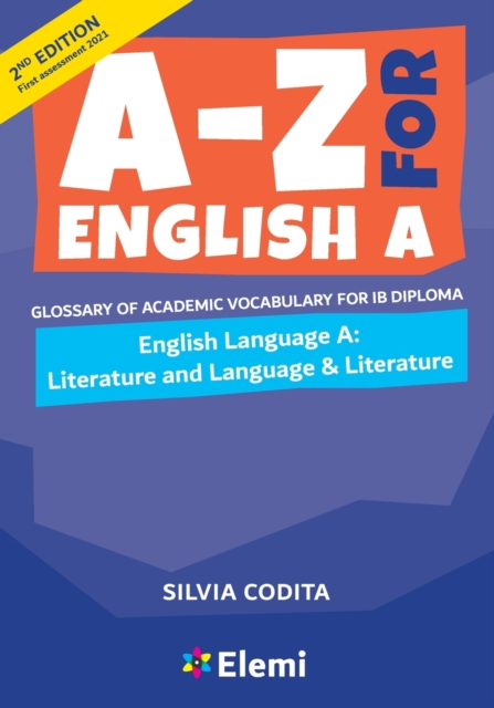 IB A-Z English A Glossary of Academic Terms — book cover
