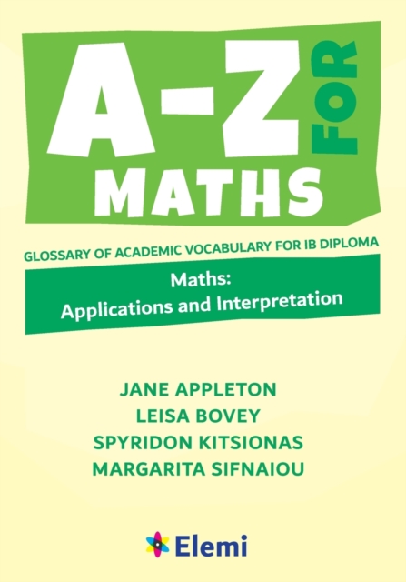 IB A-Z Maths Apps & Int: Glossary of Vocabulary — book cover