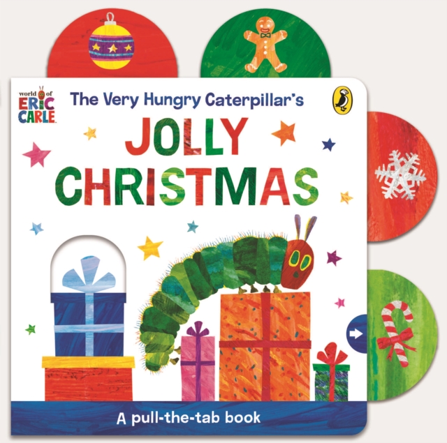 The Very Hungry Caterpillar's Jolly Christmas — book cover