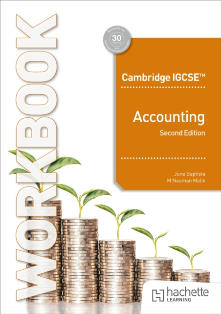 Cambridge IGCSE and O Level Accounting Workbook Second Edition — book cover