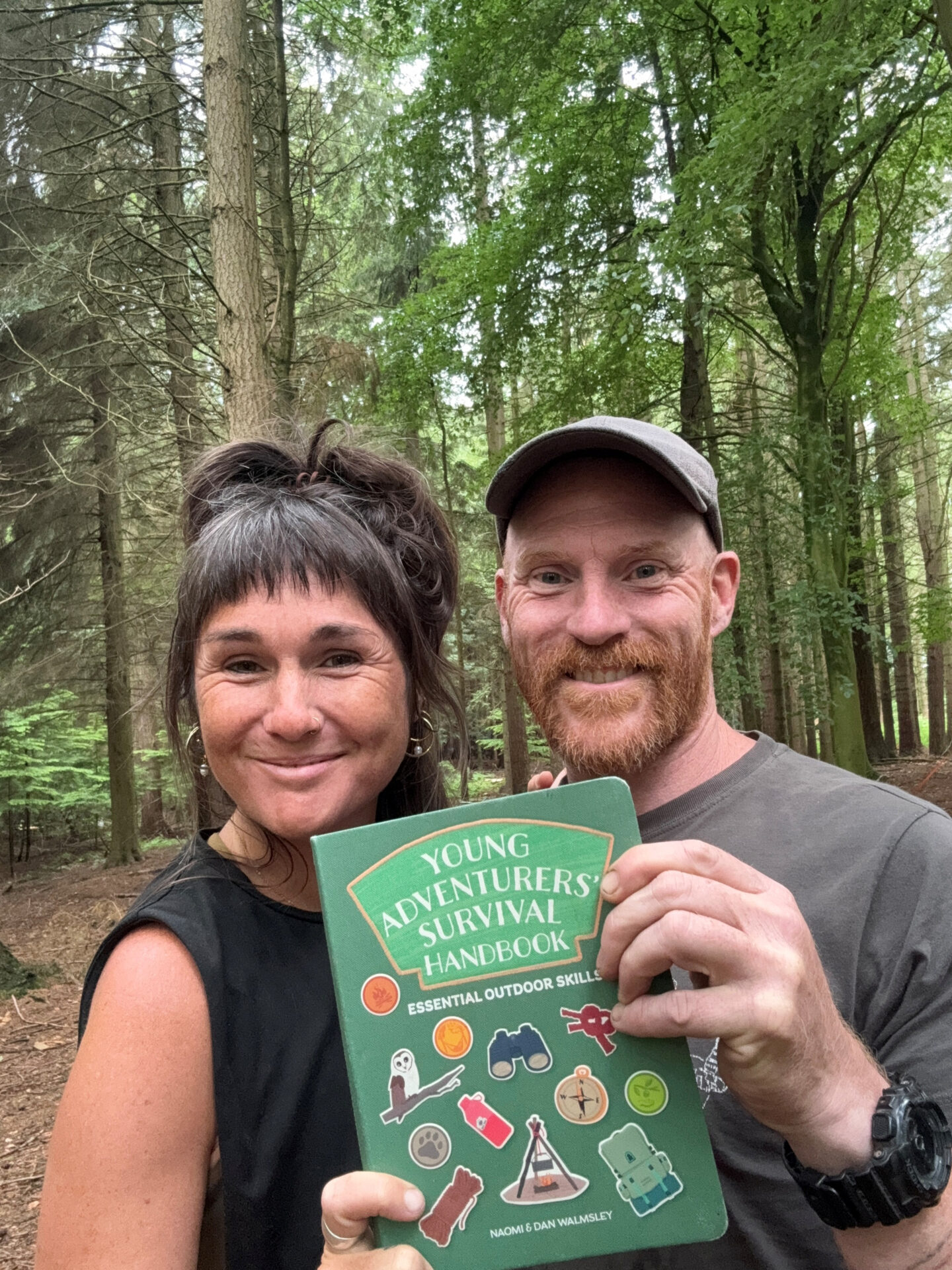 Naomi&Dan Walmsley w Young Adventurers Survival Handbook 2ndJune2026